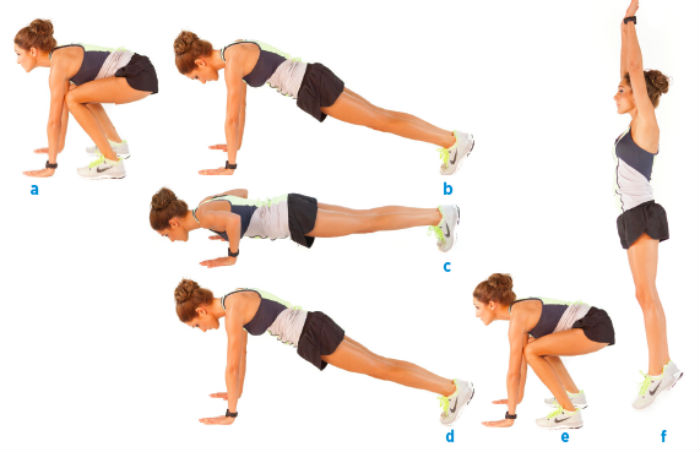 burpee workout home