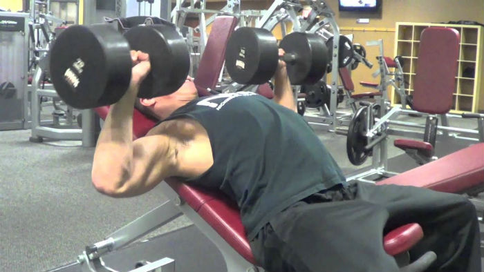 Incline Dumbbell Press - Guide