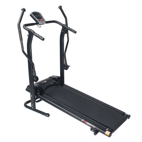 EFITMENT Adjustable Incline Magnetic Manual Treadmill