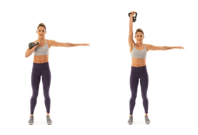 Kettlebell Shoulder Press