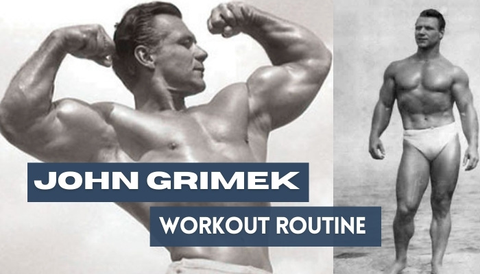 John Grimek Workout and Diet