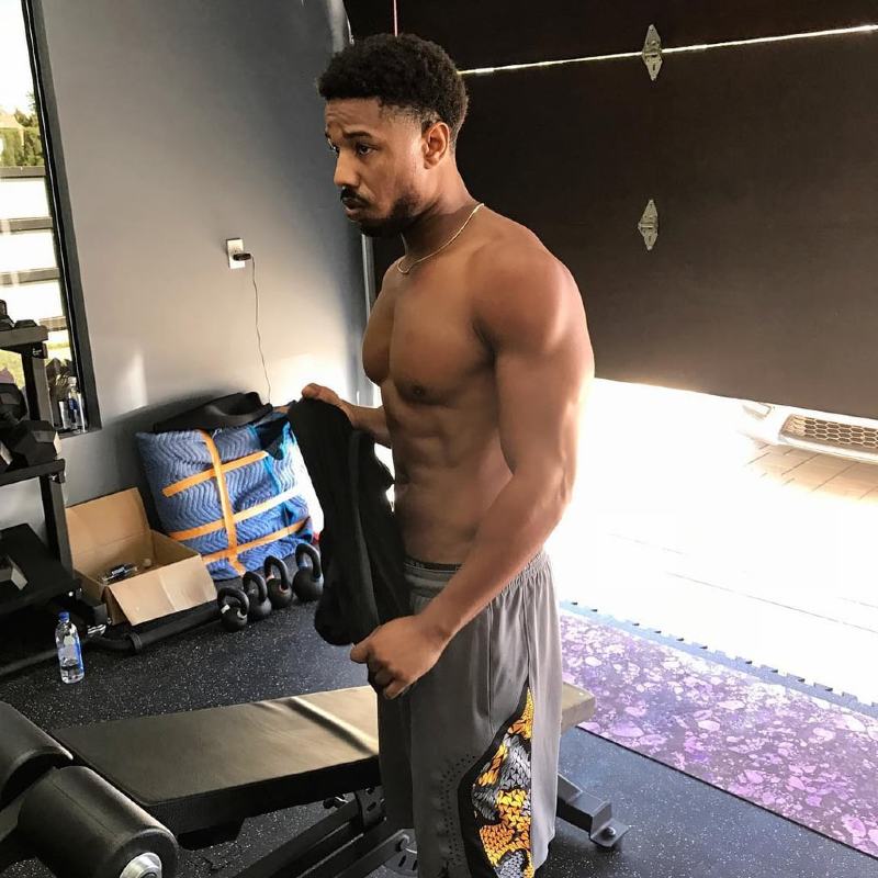 Michael B. Jordan Workout