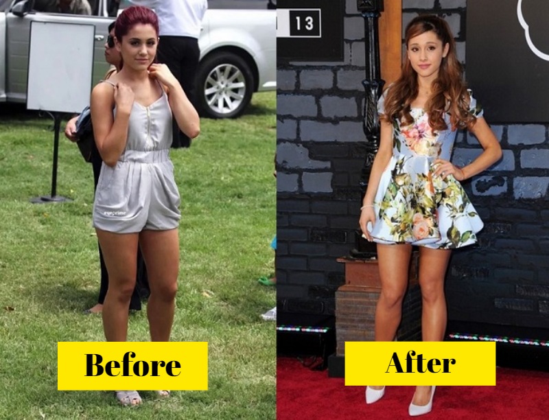 Ariana Grande Before And After Weight Loss