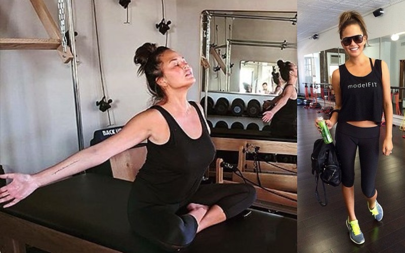 Chrissy Teigen Fitness Routine 