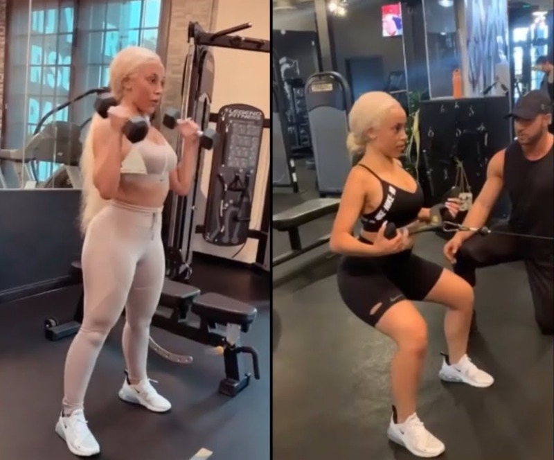 doja cat exercise routine