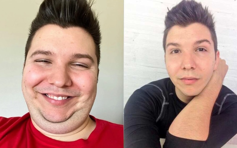 Nikocado's weight loss Journey