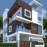 north facing house elevation double floor